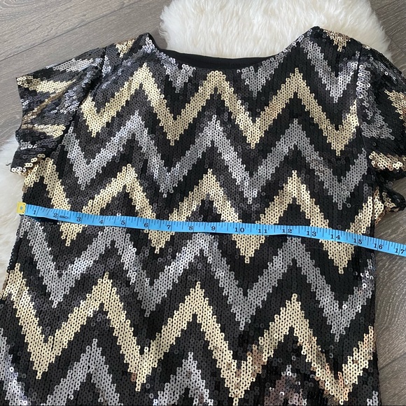 Vintage Sequin Shift Dress - Picture 6 of 6